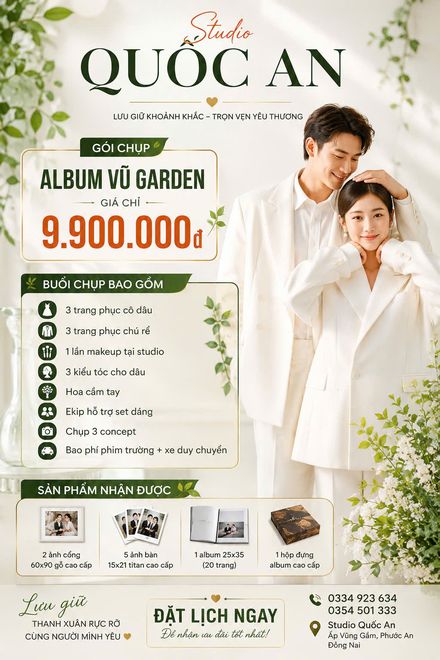 Album Vũ Garden — 9.900.000đ
